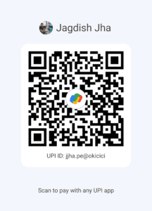 Jagdish Jha UPI QR Code